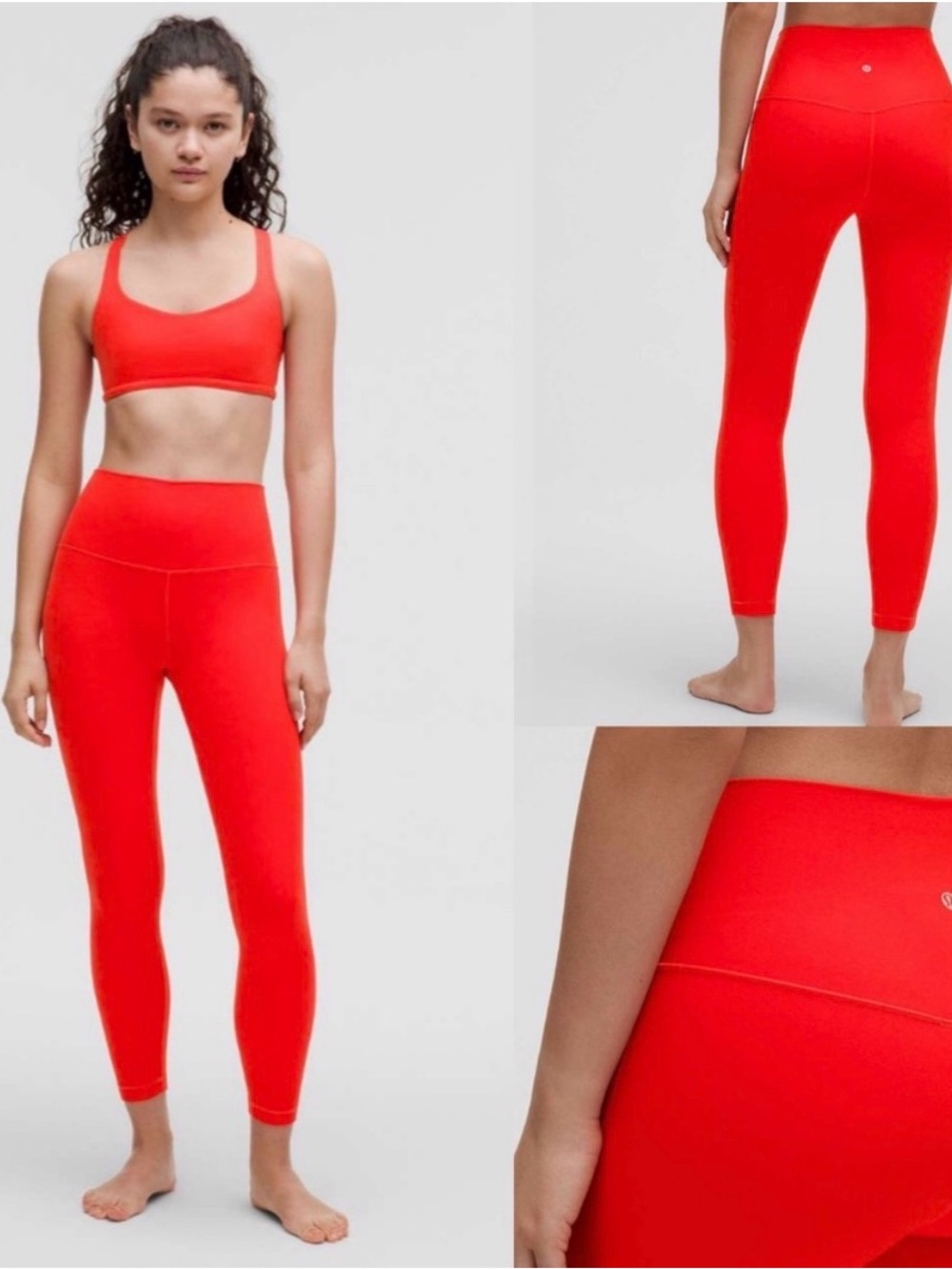 NWOT Lululemon Align High-Rise Pant 25" Hot Heat Size 4